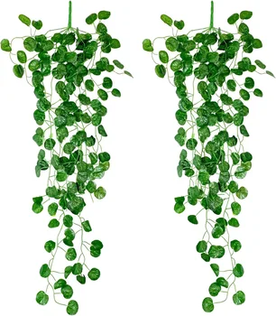 90 cm Boston Vița-de-vie Plante Artificiale Greeny Lanț Agățat de Perete Frunze pentru Acasă Nunta Gradina Ghirlanda Decor Pachet de 2