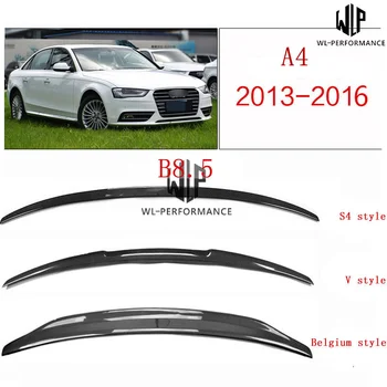 A4 B8.5 de Înaltă Calitate din Fibră de Carbon Spoiler Spate Aripi de Styling Auto pentru Audi A4l B8 Auto Body Kit 2013-2016