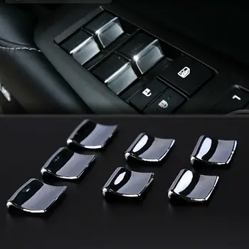 ABS Ușă Interioară a Geamului Butonul Sequin Capac Ornamental Pentru Lexus NX200 NX200t NX300h 2015-2018