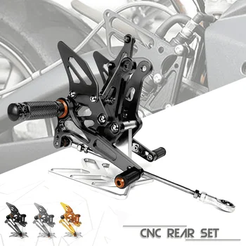 Accesorii motociclete CNC din Aluminiu Suport pentru picioare din Spate Seturi Reglabil Rearset Picioare pentru KAWASAKI Z1000 Z 1000 2011-2019