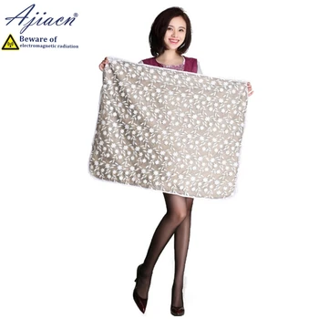 Ajiacn Reale radiații Electromagnetice de protectie argint fibre pătură anti-radiații femeile Gravide patru sezoane pătură