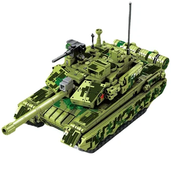 Al doilea Război mondial Militar de Tip pentru Serii 99A Tanc Principal de Luptă Modelul de Colectare Blocuri Caramizi Jucarii si Cadouri