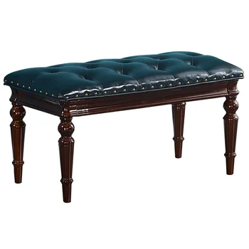 American dressing scaun dormitor din lemn masiv de lux lumina dressing masă, scaun din piele de pian guzheng scaun