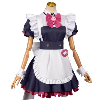 Anime! Akiba Maid Război Wahira Nagomi Sexy Rochie Frumoasă Uniformă Cosplay Costum De Halloween Petrecere De Carnaval Costum Femei