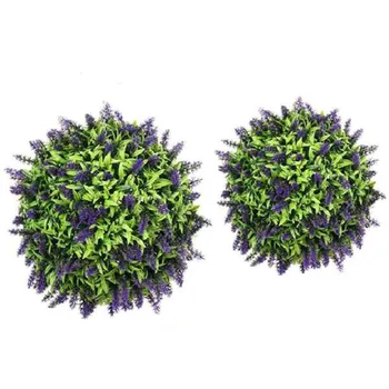 Artificiale Violet, Flori de Lavandă Mingea Agățat de Grădină Plantă Coș de Decorare Decorare Etapa 2 Pachete de 20cm, 25cm