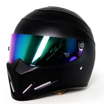 ATV-4 TOP Gear StarWars Simpson Autocolante Model din fibra de sticla casca Motocicleta de Curse Moto Fata Complet Casti casco capacete ECE DOT