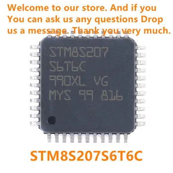 Autentic Original STM8S207S6T6C LQFP-44 24MHz/32KB flash / Microcontroler de 8-biți -MCU Circuit Integrat IC Cip