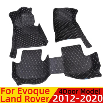 Auto Covorase Pentru Land Rover Evoque 4Door 2012-2020 Impermeabil XPE din Piele se Potrivesc Personalizat Fata &Spate FloorLiner Acopere Piese Auto