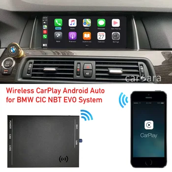 Auto multimedia cu ecran actualizat wireless apple carplay cutia modulului de interfață pentru seria 3 F30 F31 F34 seria 4 F32 F33 F36 radio