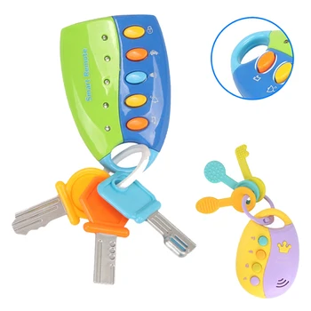 Baby-Musik-Spielzeug-Blitztaste, Bunter Automatischer Gesang, Intelligenter Fernbedienungsschlüssel, Frühes Erziehungsspielzeug