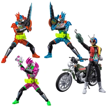 Bandai Reale BOMBOANE de JUCARIE Shodo Kamen Rider Riderman Amazon Acțiune Figura Model de Ornamente de Jucării de Colecție Limitată