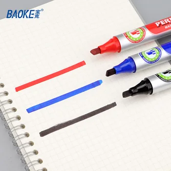 Baoke Cutie Reîncărcabile Marker Office Marker De Scris Trei Culori Oblic Cap Gras Logistica Pen