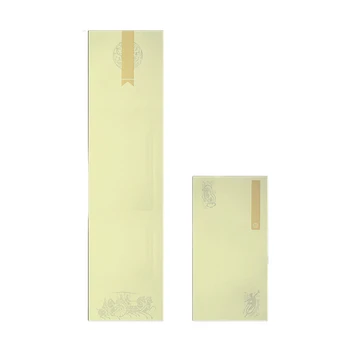 Batic Antic Gol Pe Jumătate Coapte Xuan Hârtie Cu Antet Chineză Perie Stilou Caligrafie Concurenței Funcționează Timbru Hârtie De Orez Papel Arroz