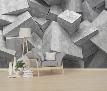beibehang personalizate Nordic model geometric Murală Tapet decor camera de zi tv de Fundal de Hârtie de Perete 3D papier peint murală