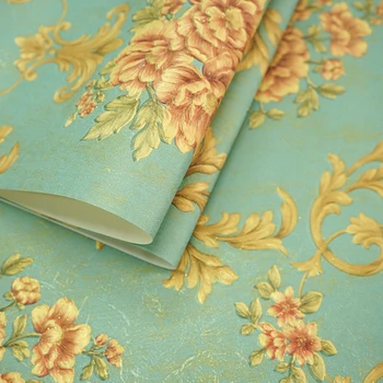 Bej Roz Emboss Floral Rola Tapet 3D Flori Damasc Paisley Fundal de Hârtie de Perete Home Decor Dormitor Camera de zi de Decorare