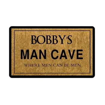 Bobby Peștera Unde Oamenii Pot Fi Oameni Preș în aer liber, Verandă, Terasă, Podea Față Vacanță de Crăciun Covor Decor Acasă Usa Mat