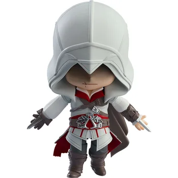 BUN ZÂMBET NENDOROID Ezio Auditore Da Firenze Assassin ' s Creed 2 Mobile Version Q figurina Papusa de Colectie Model de Jucărie