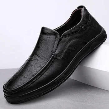 Bărbați Moda Pantofi în aer liber Alunecare Pe Pantofi Plat Barbati Pantofi Casual Confortabile din Piele Bărbați Mocasini bărbați mocasini