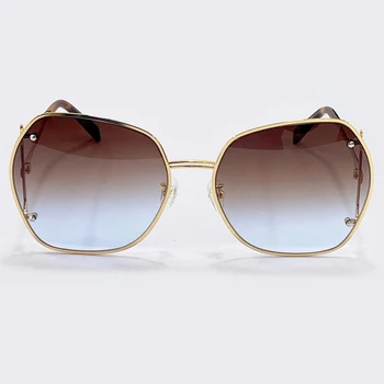 Cadru metalic Brand de ochelari de Soare pentru Femei Vintage Pilot Ochelari de Soare Femei UV400 Cu Cutie de Original De Sol Mujer