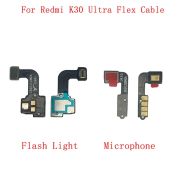 Camera Din Spate Lumina Flash Flex Cablu Pentru Xiaomi Redmi K30 Ultra Microfon Cablu Flex Piese De Schimb
