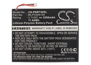 Cameron Sino MLP3595100 Baterie pentru Pandigital Novel Comprimat de Culoare R7T40WWHFI 3200mAh