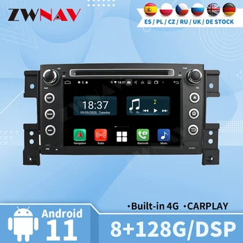 Carplay Radio Bluetooth Video Pentru Suzuki Grand Vitara 2005-2013 Auto Multimedia Central 2 Din Android Auto Ecran Stereo