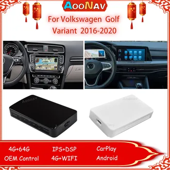 CarPlay RK3328 AI Cutie Pentru Volkswagen Golf Variant 2016-2020 4+64G de Navigare GPS Wifi Android 10 Mini Wireless Plug and Play