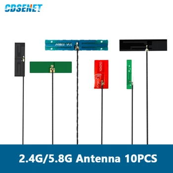 CDSENET 10BUC/Lot 2.4 G 5.8 G PCB Antena FPC Antena de Dimensiuni Mici Flexibil și Flexibil IPX Interfață Build-in Antena Serie