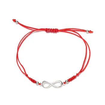Clasic simbol Infinit Frânghie Roșie Bratari pentru Femei Reglabil Trendy Bijuterii de Mana Cadou DropShipping
