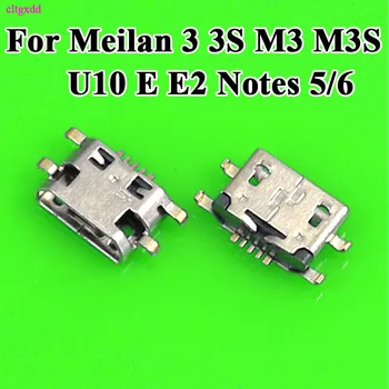cltgxdd 10buc Micro USB Jack portul de Încărcare priză de sex feminin Conector Pentru Meizu Meilan 3 3 M3 M3 U10 E E2 Notes5 6 MAX
