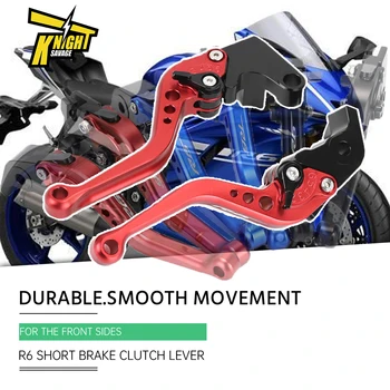 CNC Scurt Motocicleta Reglabil Frână, Maneta de Ambreiaj Hidraulic Mâner Pentru YAMAHA YZFR6 Logo R6 Motocicleta Modificarea Accesorii