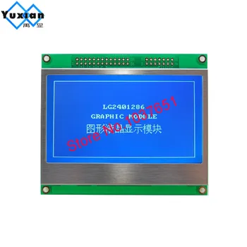 COG 240128 240*128 mini dimensiuni mici 4inch serial SPI display lcd albastru 5V IC UC1608X LG2401286 1buc