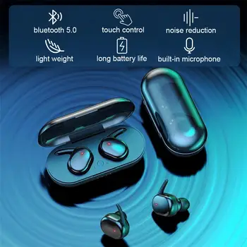 Compatibil Bluetooth Căști Căști Sport Muzica Stereo Wireless Căști Impermeabil Gaming Headset rezistent la apa en-gros