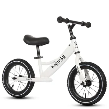 Copii masina echilibru pedalless bicicletă cu două roți 12 inch gonflabile roata copilul scuter