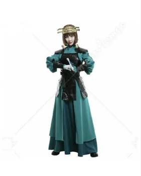 Costum Cosplay Anime Rochie Verde Războinic Costum Personalizat Pentru Adulți