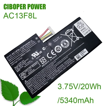CP Reale Bateriei Tabletei AC13F8L 3.75 V/20WH/5340mAh Pentru Iconia Tab W4 A1-810 A1-811 A1-A810 W4-820 W4-820P AC13F3L
