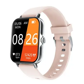 Creativ, Sensibil la Atingere de Control Pătrat Femei Bărbați de Asteptare BT Sport Fitness Ceas Inteligent de Încărcare Magnetic Smart Watch