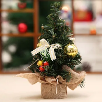 Creative Brazi Artificiali de Masă Ornamente Mic Pom de Crăciun Festiv Consumabile Partid Scena Layout pentru Birouri, Restaurant