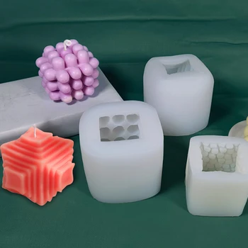 Creative Cub Magic Forma Mucegai Pentru Lumânare Face Practic Săpun Silicon Mucegai DIY Lumânare de Ceară Manual Instrument de Artizanat Decor