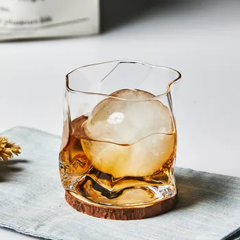 Cristal Neregulate Whisky Japonez Sticlă De Externe Pahar De Vin Japonez Creative În Formă De Pahar De Bere Cupa De Cristal Clasic Spiritul De Sticlă