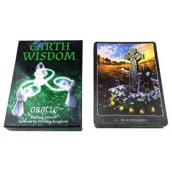 Cumințenia Pământului De Cărți De Tarot Mistică Înțelepciune Tarot Petrecere De Familie Tabla De Joc Engleză Oracle Card