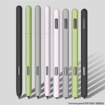 De afaceri simplu caz creion Tableta Pentru Galaxy Tab Samsung S6 S7 S6 lite S-Pen S8 Acopere Desene animate Drăguț Tableta Silicon Caz Creion