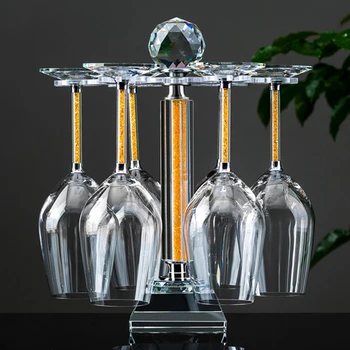 De lux Cristal pahare de vin creative Pocal de sticlă cupa diamant pahare Bar Hotel petrecere acasă decorare nunta accesorii