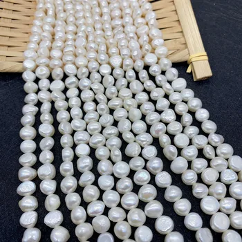 De înaltă Calitate, 100% Naturale de apă Dulce Pearl Orez Forma Margele Vrac Alb pentru Bijuterii DIY Brățară Colier Bijuterii Accesorii