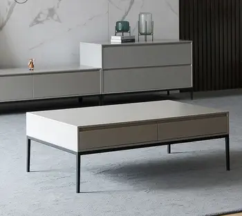 Designerul Italian creative masă de cafea simple, moderne, de mici dimensiuni, camera de zi lumina mobilier de lux