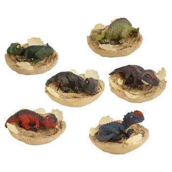 Dinozaur Figurile 3.35 inch Realist Decorative Mini Model de Pui pentru Copii
