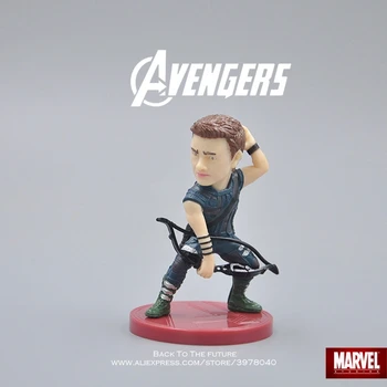 Disney Marvel Avengers Hawkeye 5cm de Acțiune Figura Postura Anime Decor Colecție de Figurine Jucarii model pentru copii cadouri