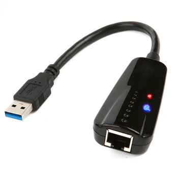 DM-HE78 RTL8153 Drive-gratuit USB3.0 placa de Retea Gigabit pe USB La RJ45 Cablu de Rețea Extern Cablu Convertor