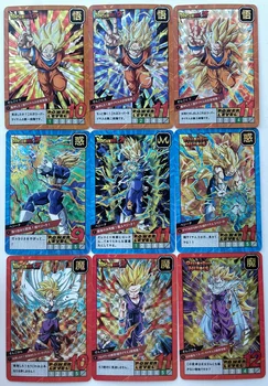 Dragon Ball Colecție de Carte de Imprimare Colecție Limitată Ediție Carouri de Culoare Flash Card Trei Bombe Set Complet AnimePeripherals