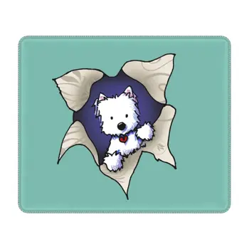 Drăguț Westie Câine Mouse Pad Piața Non-Alunecare de Cauciuc Mousepad pentru Gamer Birou Calculator West Highland White Terrier-ul Mouse-ul Mat